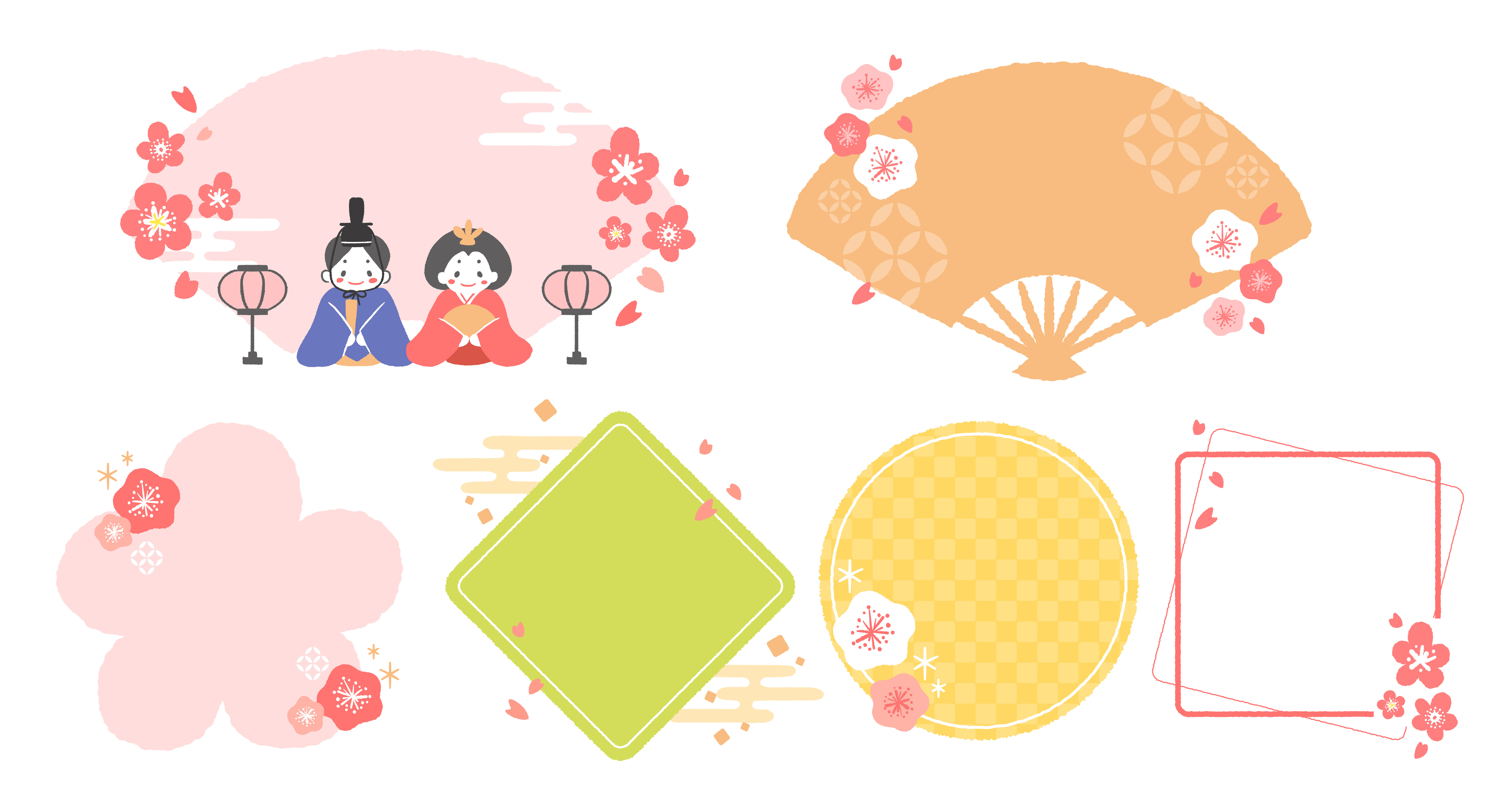 ひな祭り無料イラスト素材サイトおすすめ10選 | 商用利用OK