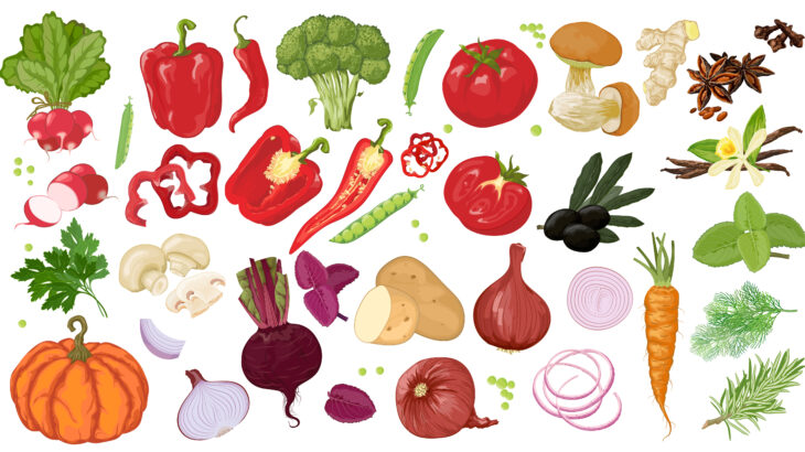 食べ物グルメイラスト無料10選【2026年版】