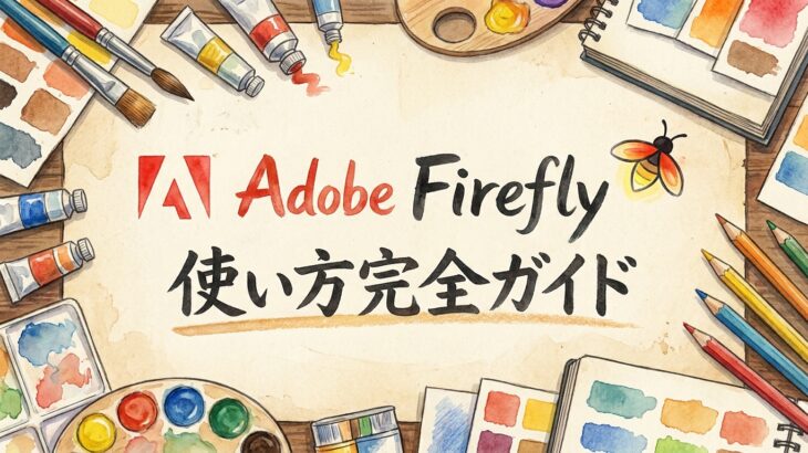 Adobe Firefly使い方完全ガイド2026