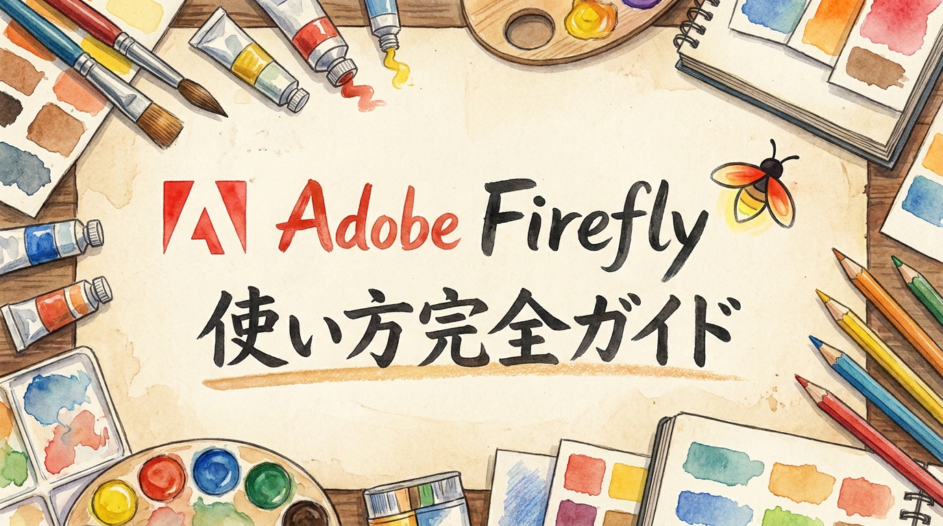 Adobe Firefly使い方完全ガイド2026